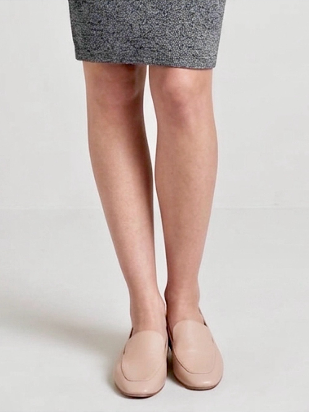 Vince Camuto Nude Slip-On Loafers